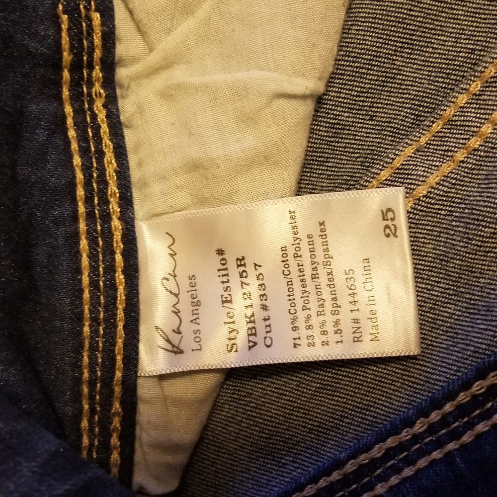 KanCan high rise skinny jeans - 25